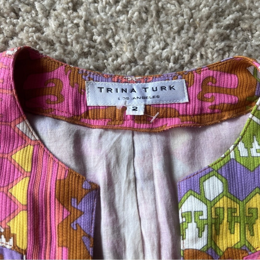 Trina Turk Printed Mini Dress - Picture 12 of 16